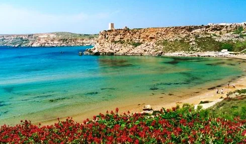 malta beach, screenshot, simongard.no